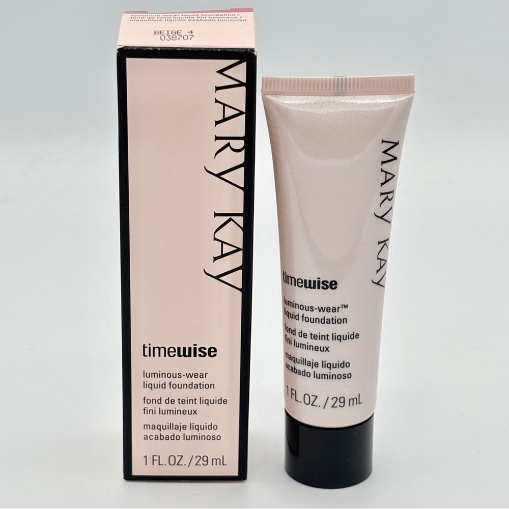 Mary Kay Timewise Luminous Wear Foundation Beige 4 059707 (1Fl.Oz)